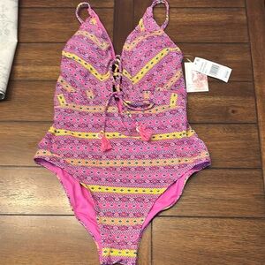 NWT JESSICA SIMPSON one piece bathing suit